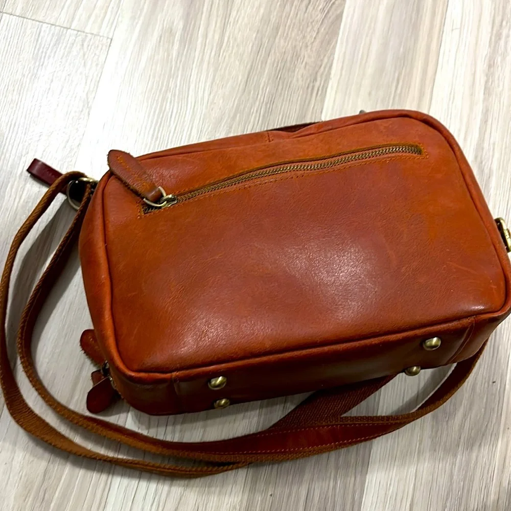 S-ZONE Genuine Leather Crossbody Shoulder Bag Purse Handbag‎